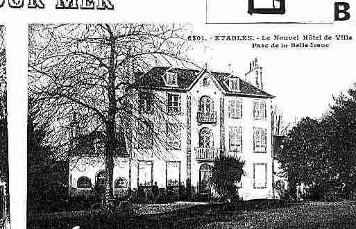 Ville de ETABLESSURMER Carte postale ancienne